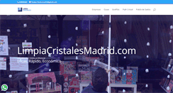 Desktop Screenshot of limpiacristalesmadrid.com